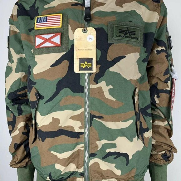 Alpha Industries L2B Flex Jacket Flight Reversible - Picture 9 of 10